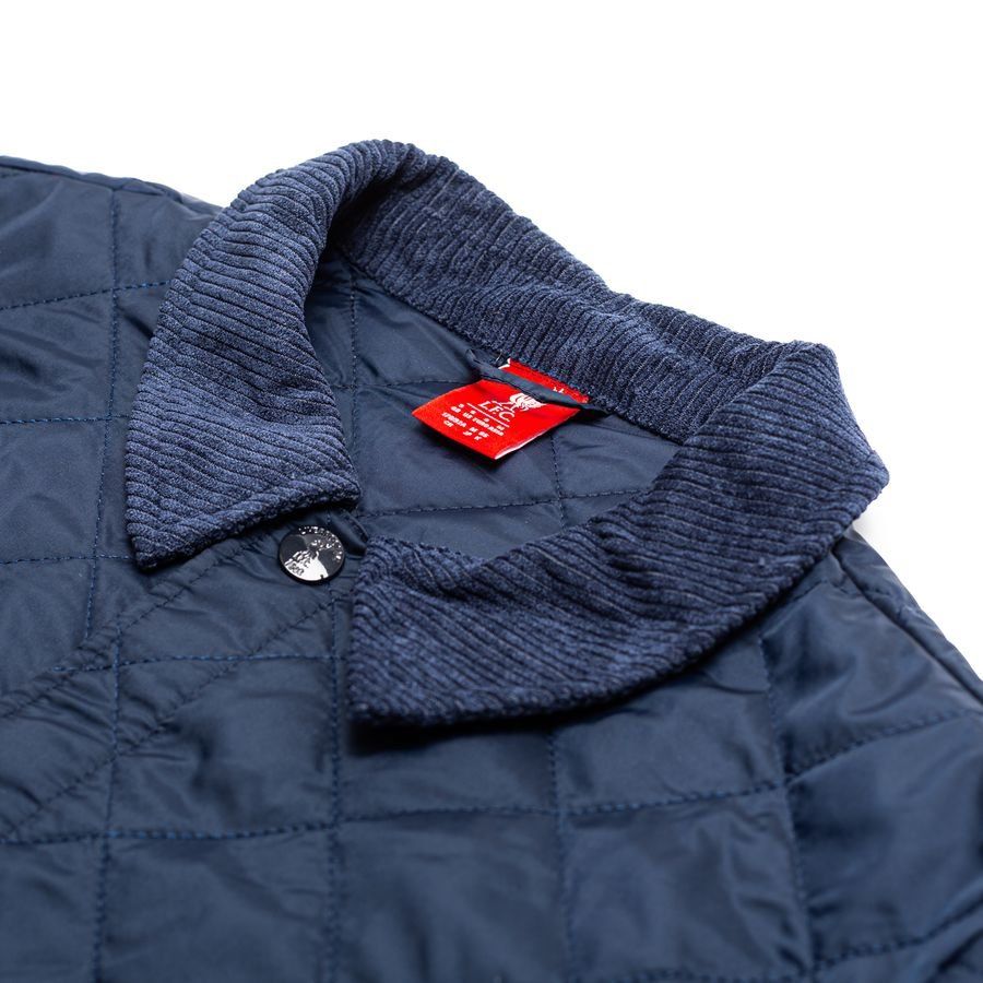 Liverpool Quilted Jacket - Navy - Men's-SoccerKits Hub | Buy Soccer Jerseys Online